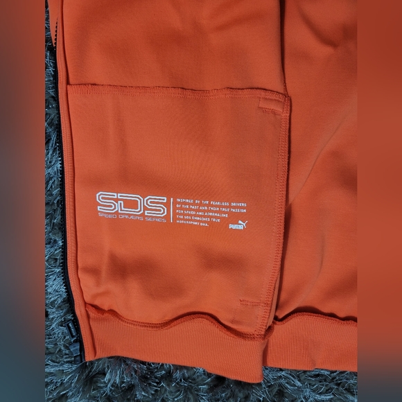 Puma x Porsche Legacy SDS Track Jacket - Firelight NWT Size L / Msrp $110 - Picture 13 of 15